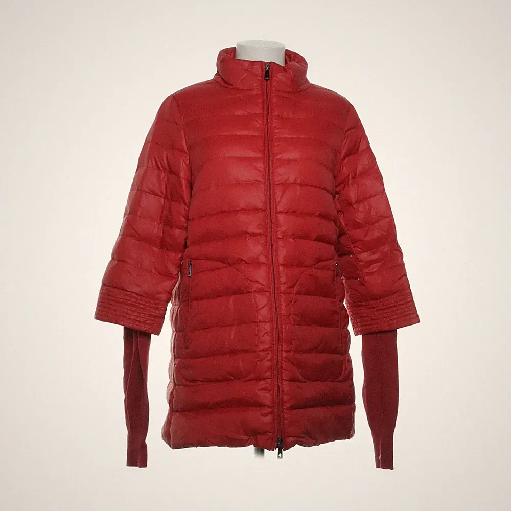 Tiffi, Daunenmantel, Damen, Größe: L, Rot, Daune/Feder/Nylon, Einfarbig #Ih9