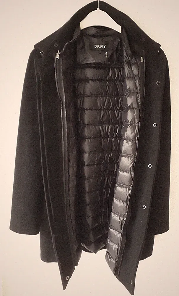 Toller Kurzmantel mit Weste - 2 in 1 von DKNY (Donna Karan New Yor) * neuwertig