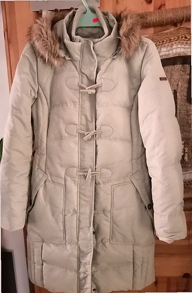 Tom Tailor Daunenparka, Jacke, Mantel, Farbe Beige, Größe L