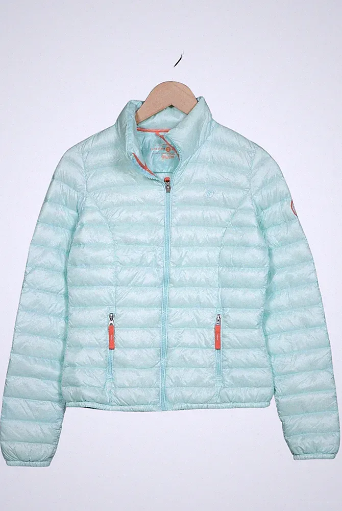 TOM TAILOR Denim Jacke Damen Anorak Jacket Kurzmantel Gr. S Daunen H... #6g7zx46