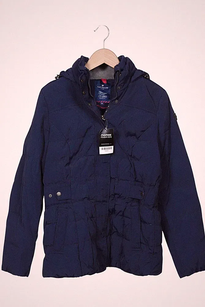 Tom Tailor Jacke Damen Anorak Jacket Kurzmantel Gr. XL Baumwolle Dau... #5lzb4i3