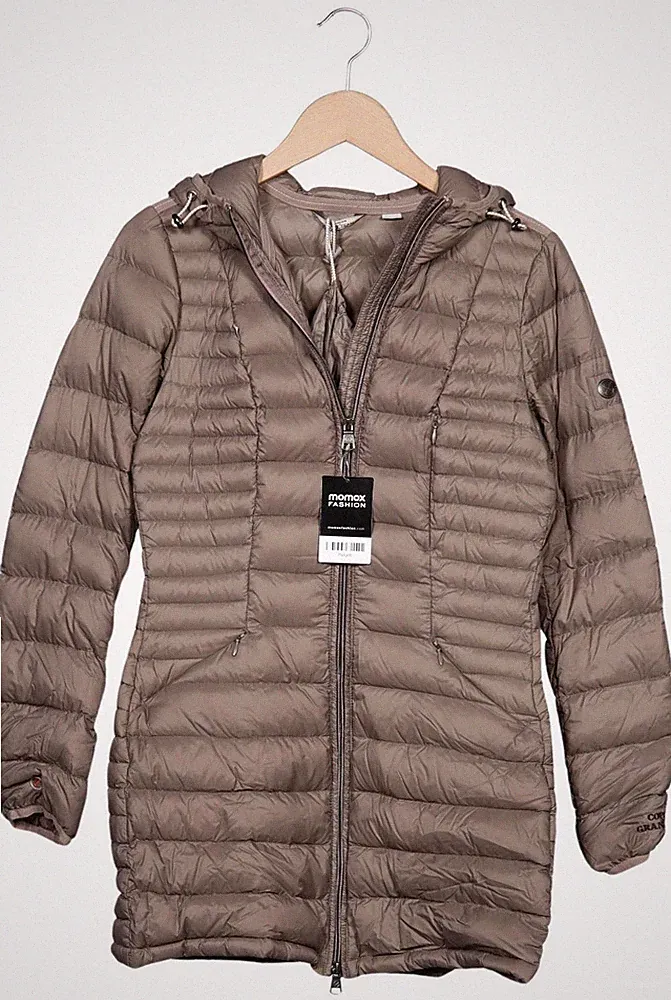Tom Tailor Mantel Damen Jacke Parka Gr. XS Daunen Beige #rfxxgc6