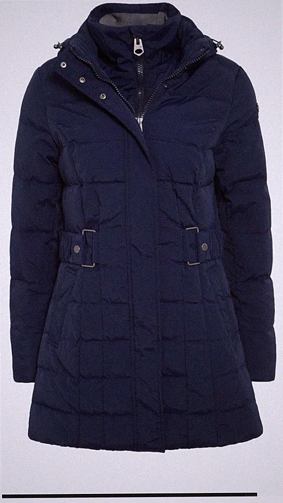 Tom Taylor, Wintermantel Blau Gr. S mit Daunen