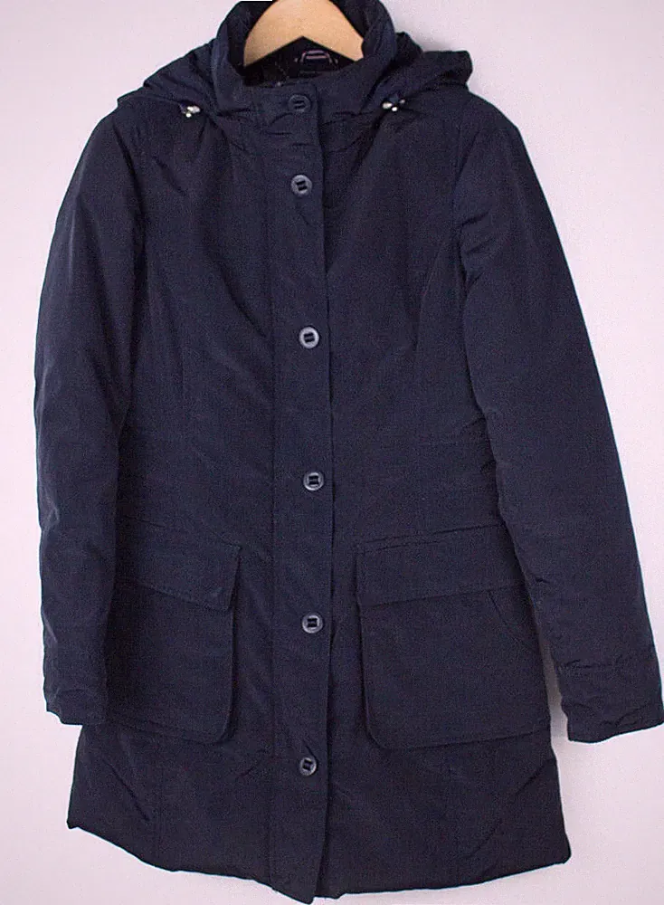 TOMMY HILFIGER Damen Daunenjacke Mantel Größe M @