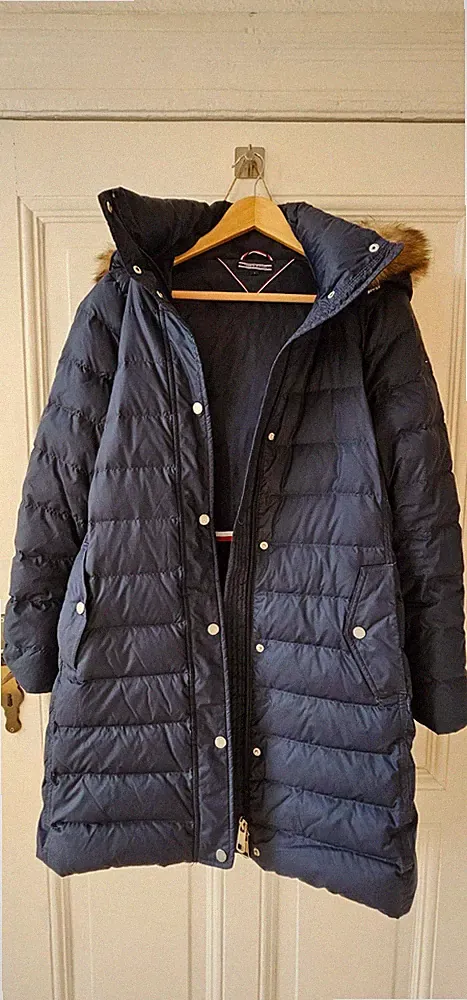 Tommy Hilfiger Damen Hochwertiger Daunen Mantel Neuwertig L