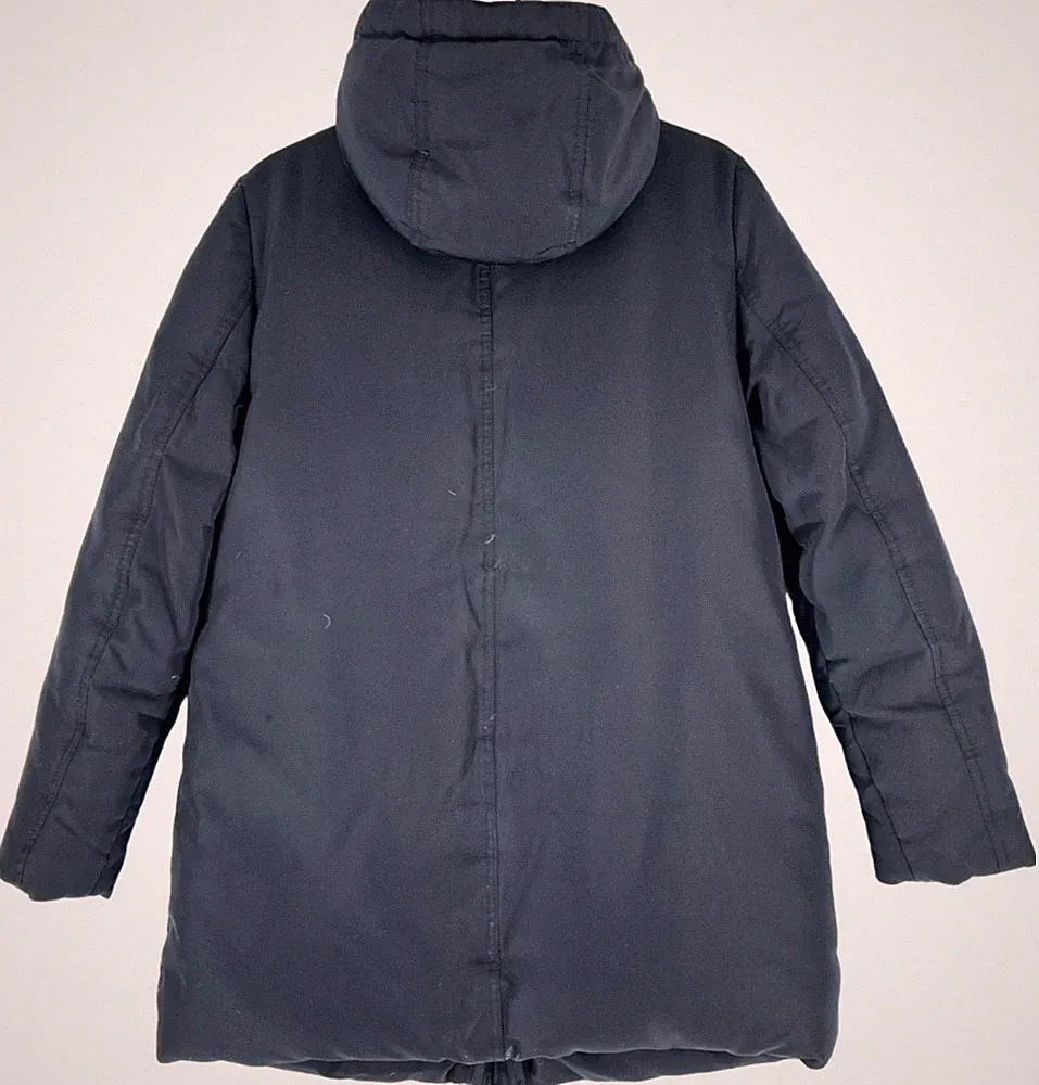 Tommy Hilfiger Damen Kapuzen 65% Daunen Steppjacke Mantel Größe M
