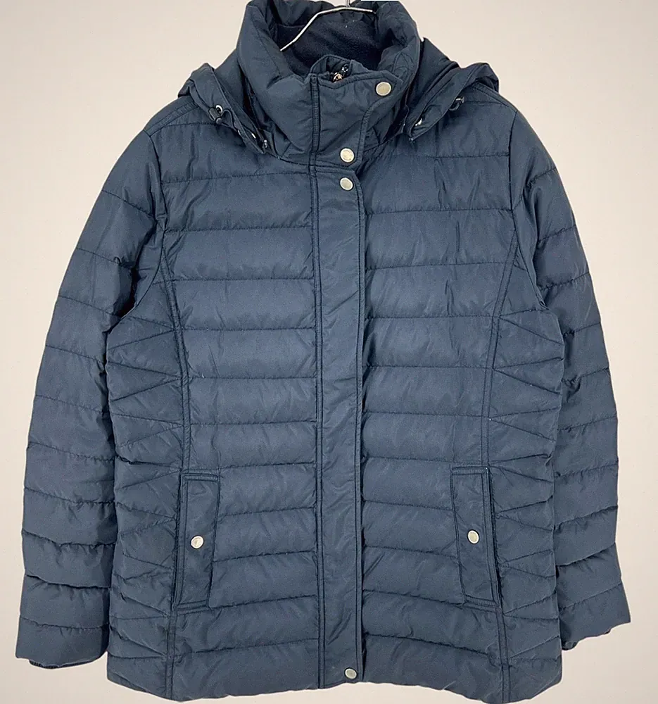 TOMMY HILFIGER Damen Kapuzen-Daunenjacke Mantel Größe XL