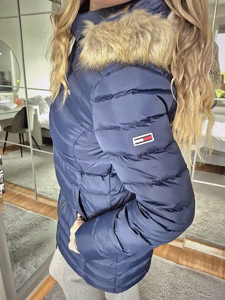 Tommy Hilfiger Daunenjacke DAUNENMANTEL MANTEL Jacke Wintermantel Winterjacke