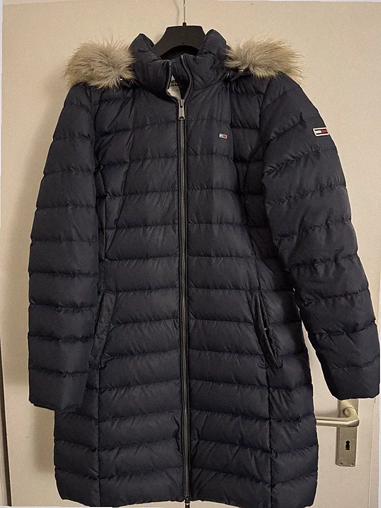 Tommy Hilfiger Daunenmantel Blau Größe L
