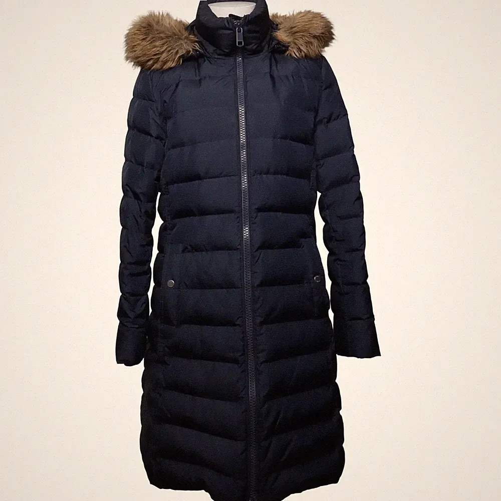 Tommy Hilfiger, Daunenmantel, Damen, Größe: L, Blau #z3p