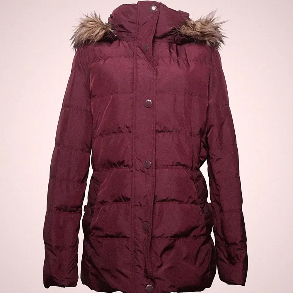 Tommy Hilfiger, Daunenmantel, Damen, Größe: L, Lila, Daune/Feder/Polyester #Z7T