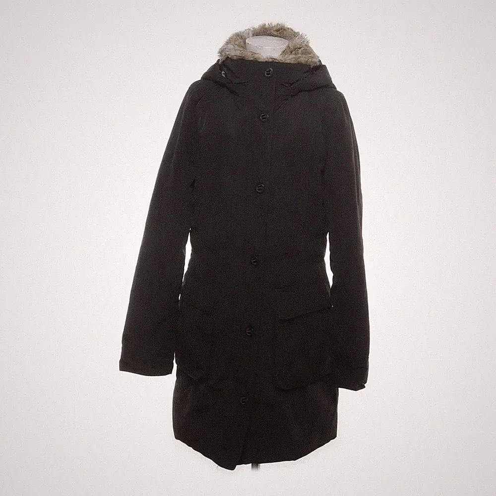Tommy Hilfiger, Daunenmantel, Damen, Größe: L, Schwarz, Einfarbig #9Cc