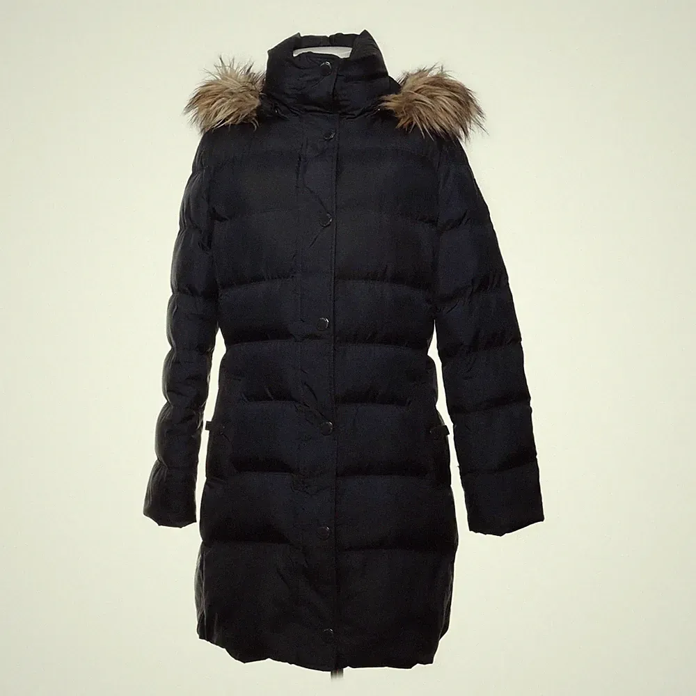 Tommy Hilfiger, Daunenmantel, Damen, Größe: L, Schwarz #mLk