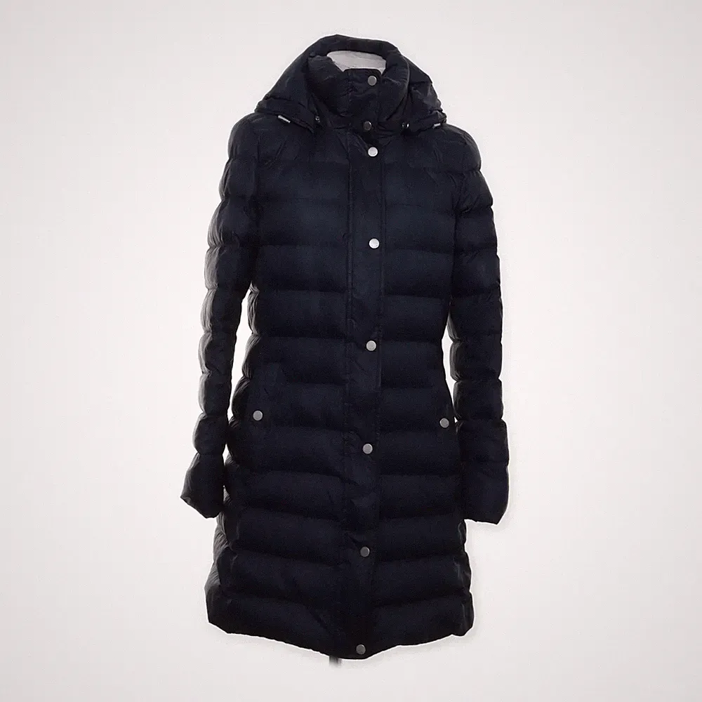 Tommy Hilfiger, Daunenmantel, Damen, Größe: M, Blau, Daune/Feder, Einfarbig #bIP