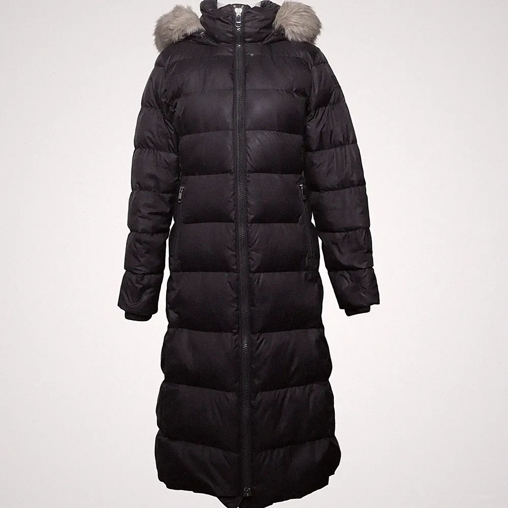 Tommy Hilfiger, Daunenmantel, Damen, Größe: M, Schwarz, Polyester #fiy