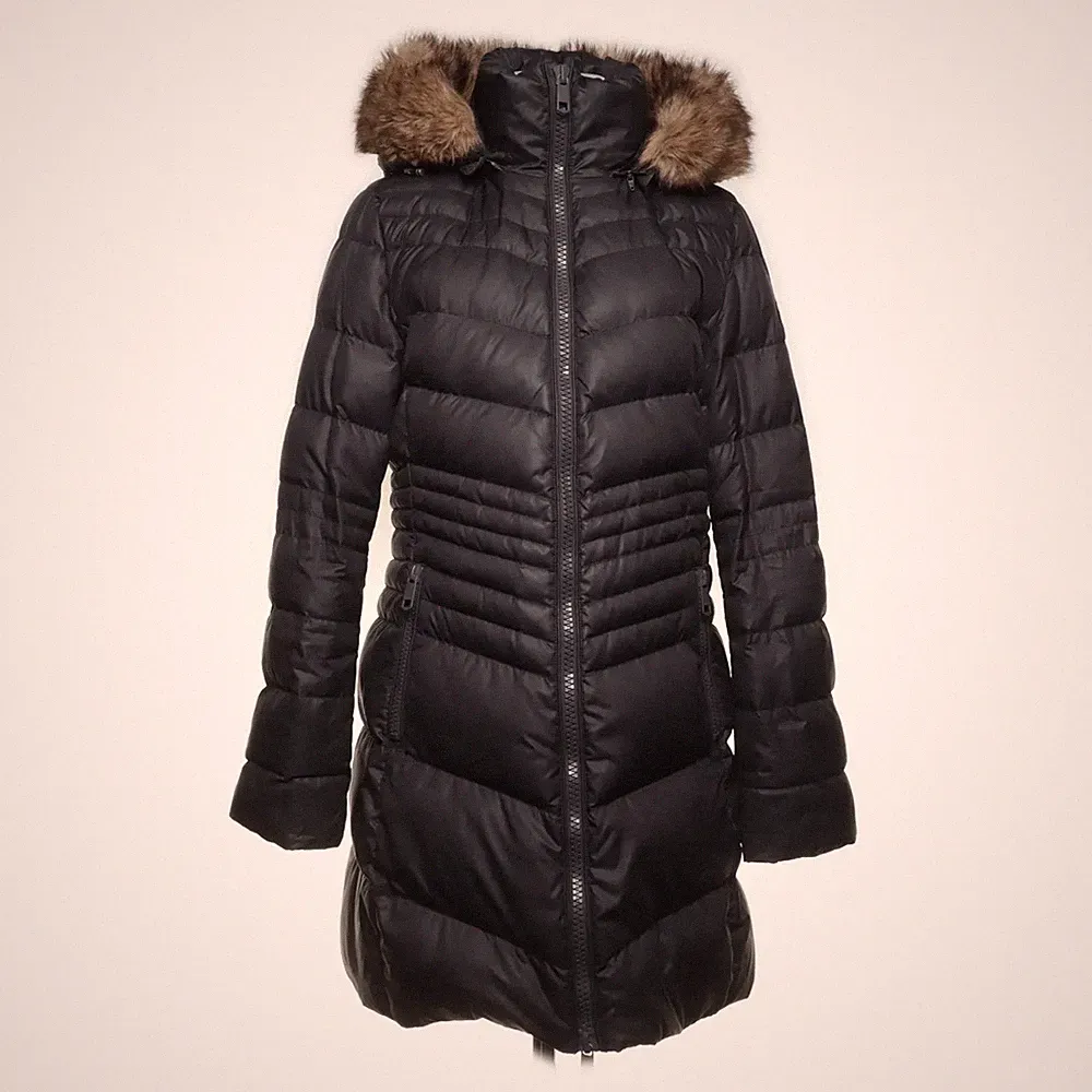 Tommy Hilfiger, Daunenmantel, Damen, Größe: M, Schwarz #Sr9