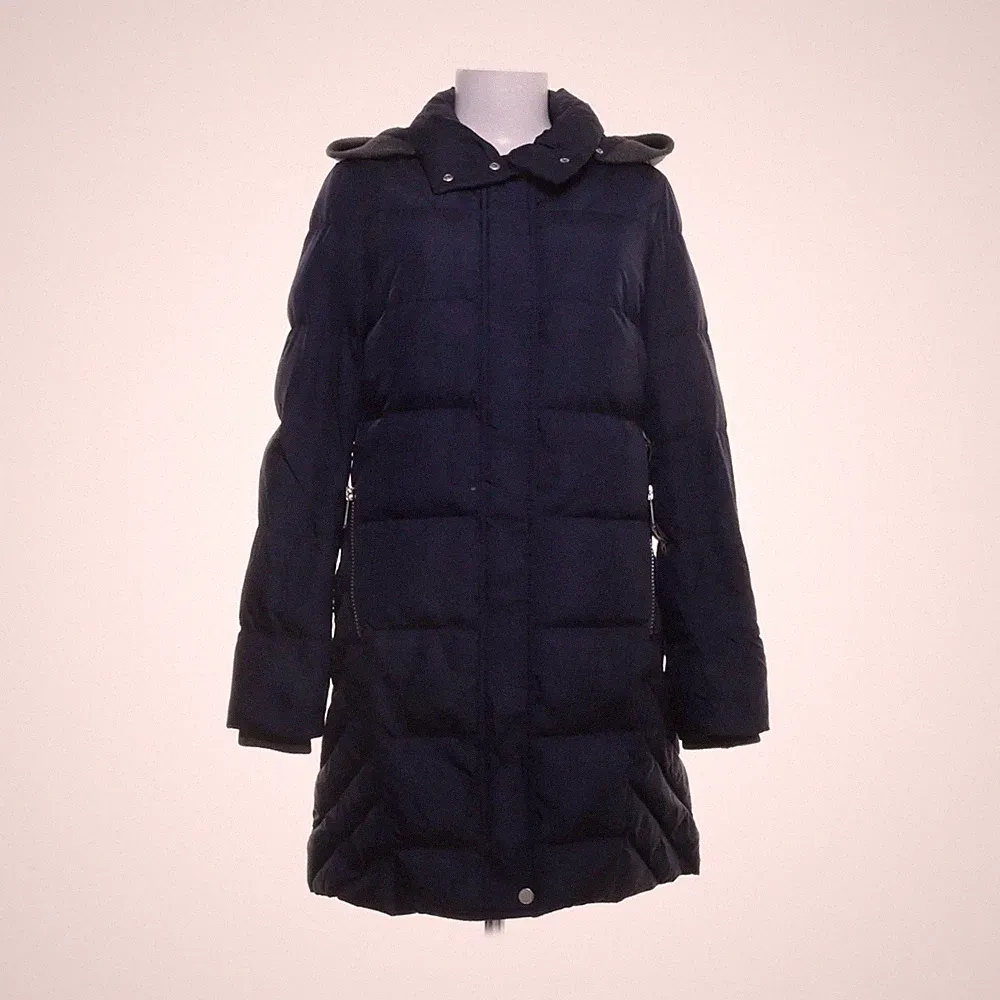 Tommy Hilfiger, Daunenmantel, Damen, Größe: S, Blau, Daune, Einfarbig #woc