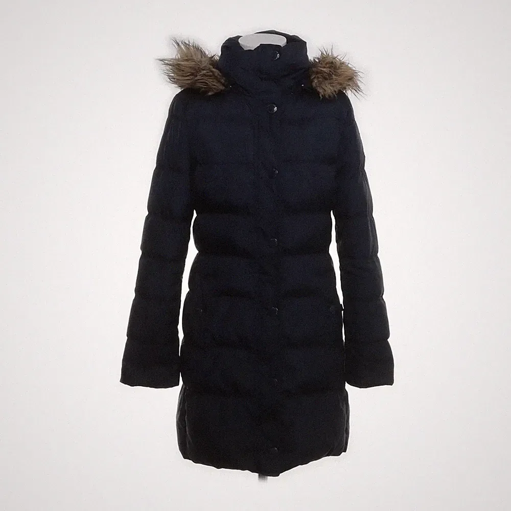 Tommy Hilfiger, Daunenmantel, Damen, Größe: S, Blau, Daune/Feder/Polyester #AKE