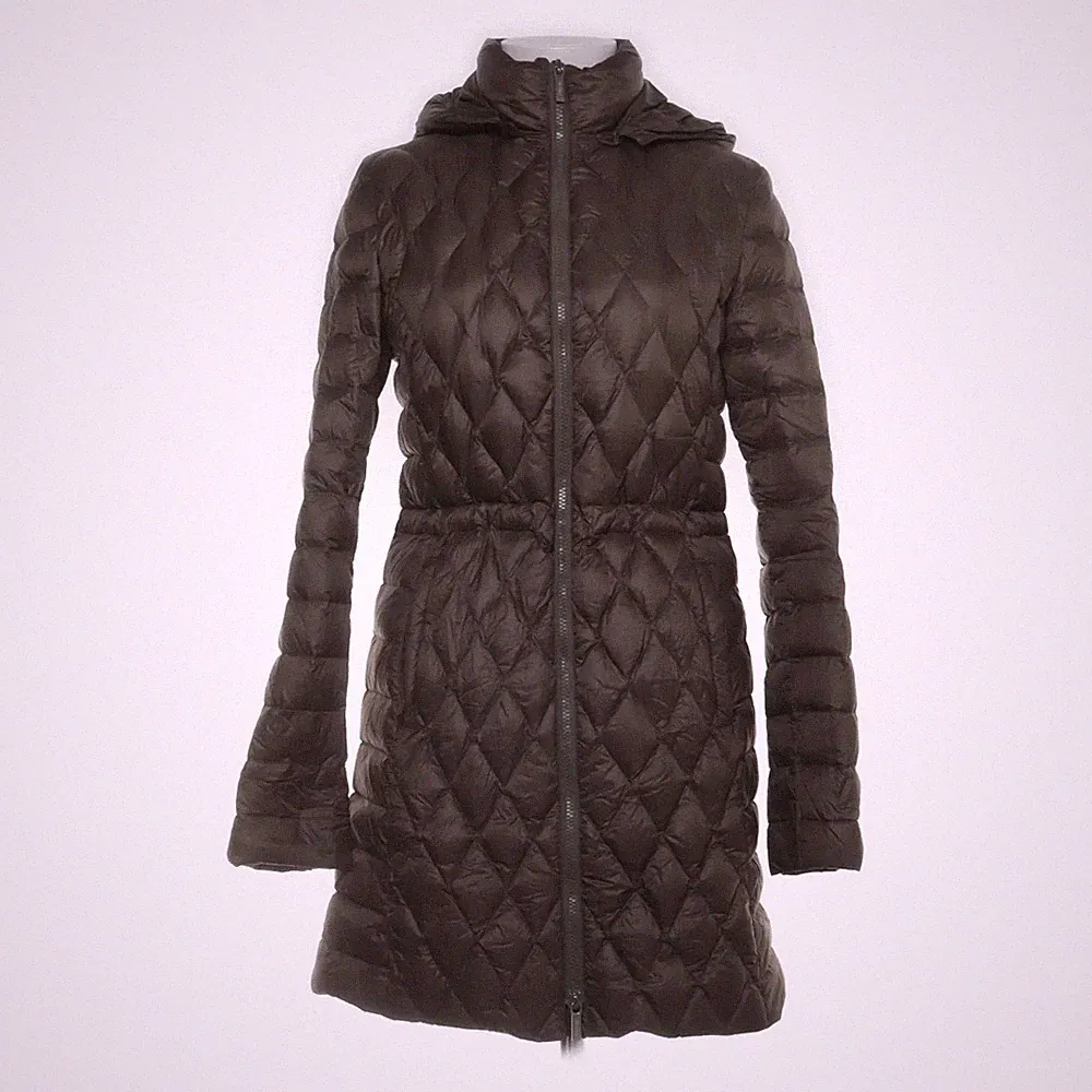 Tommy Hilfiger, Daunenmantel, Damen, Größe: S, Grün, Daune/Feder/Nylon #l98