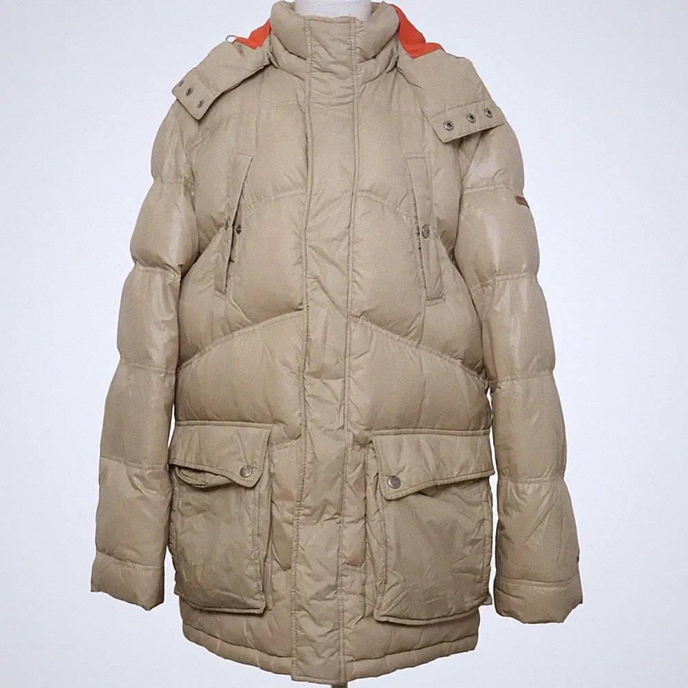 Tommy Hilfiger, Daunenmantel, Damen, Größe: XL, Beige #ZuC