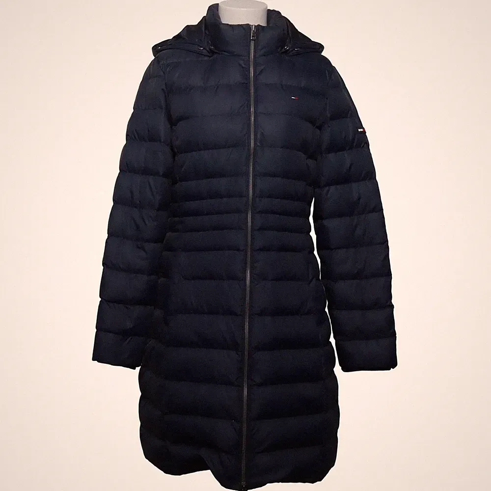 Tommy Hilfiger Denim, Daunenmantel, Damen, Größe: XL, Blau #PAP