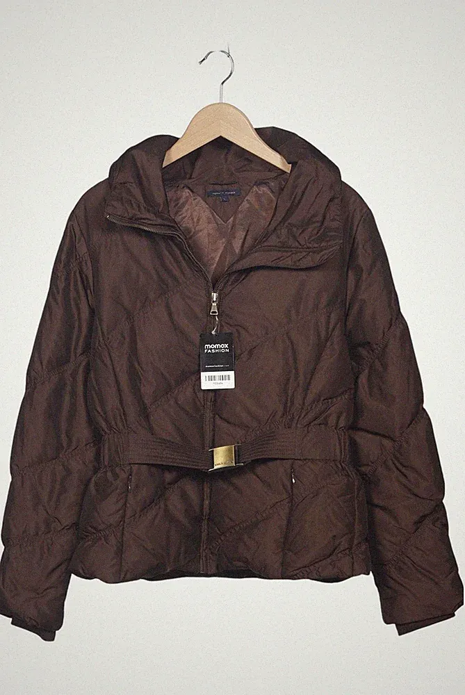 Tommy Hilfiger Jacke Damen Anorak Jacket Kurzmantel Gr. L Kaschmir D... #103la8x