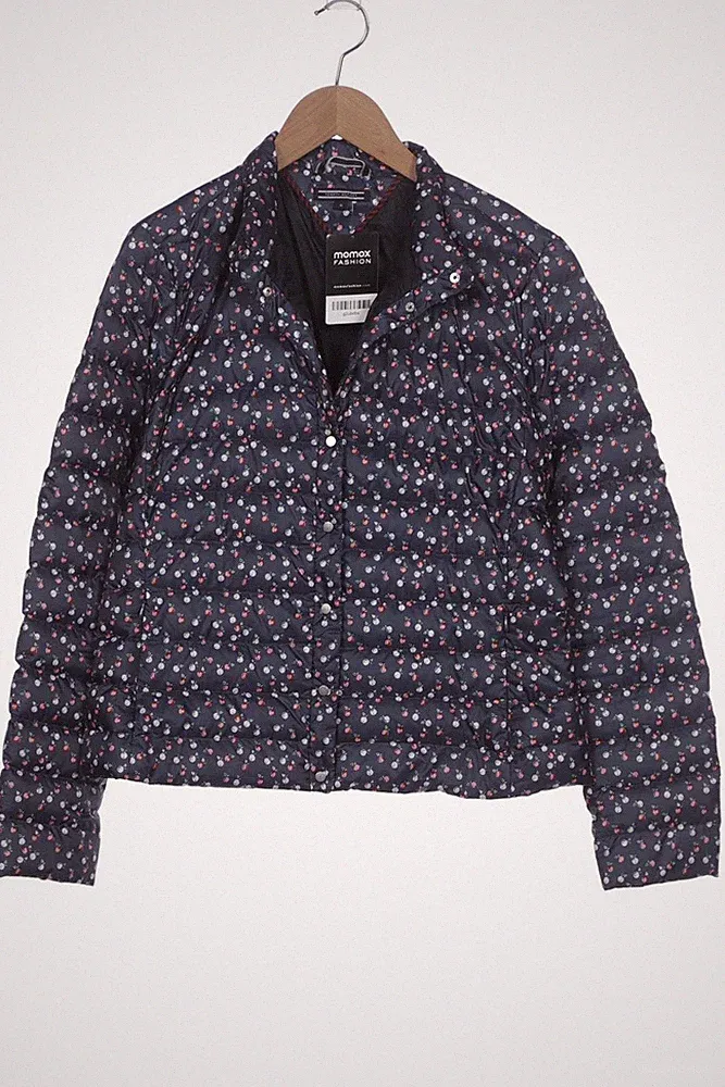 Tommy Hilfiger Jacke Damen Anorak Jacket Kurzmantel Gr. M Daunen Mar... #l492grl