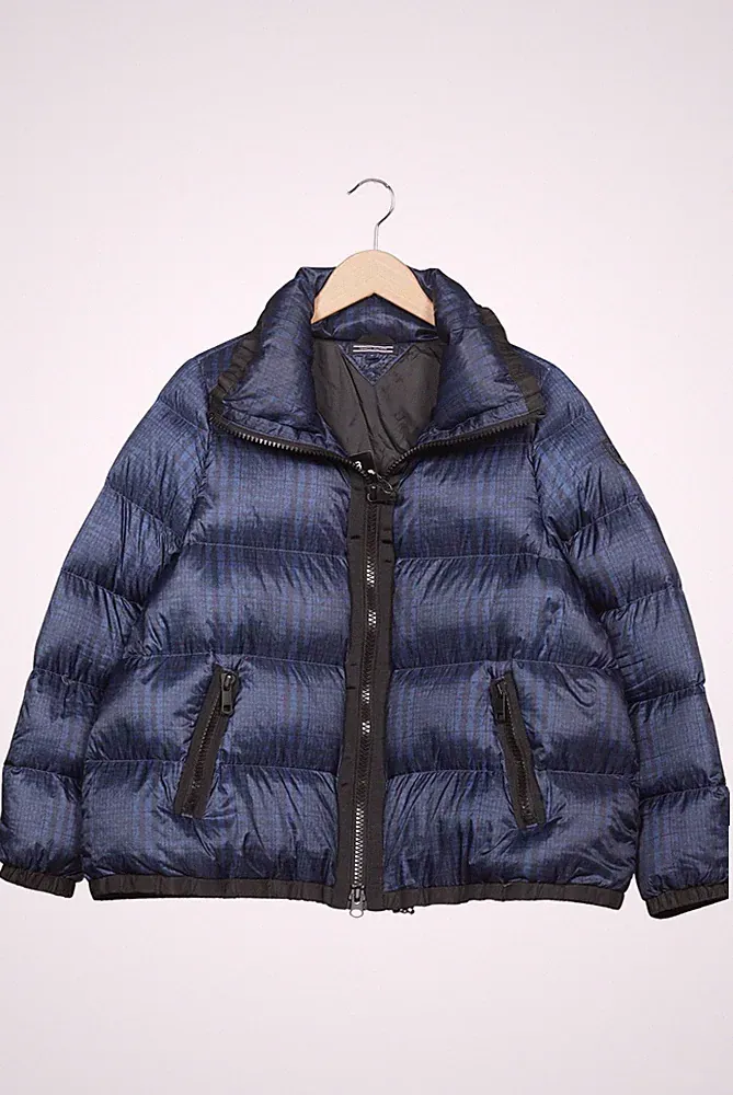 Tommy Hilfiger Jacke Damen Anorak Jacket Kurzmantel Gr. M Daunen Mar... #n67q7jy