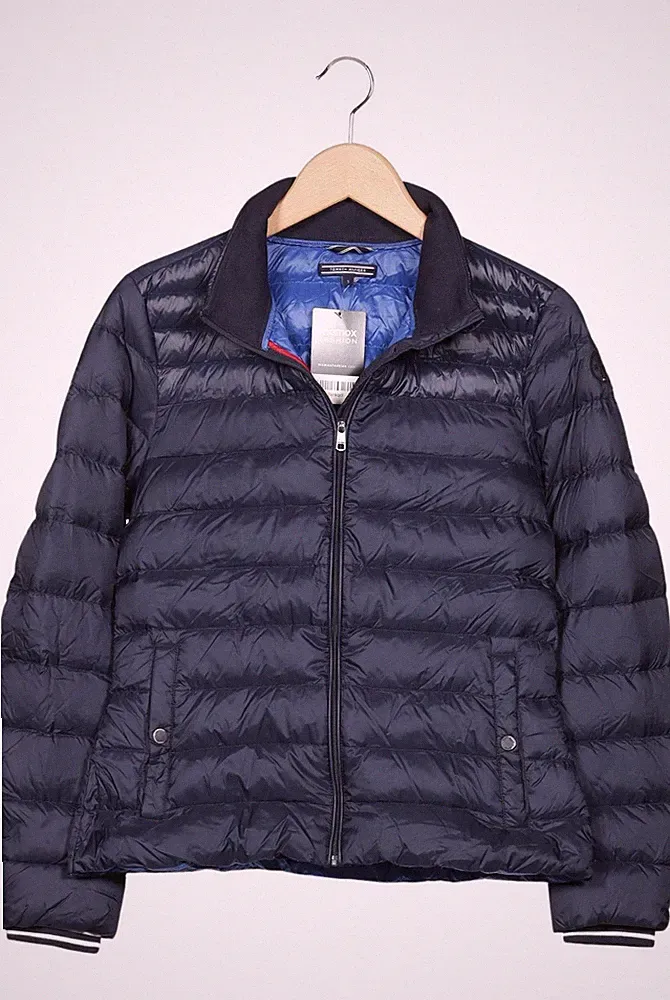 Tommy Hilfiger Jacke Damen Anorak Jacket Kurzmantel Gr. S Daunen Mar... #9ankqcl