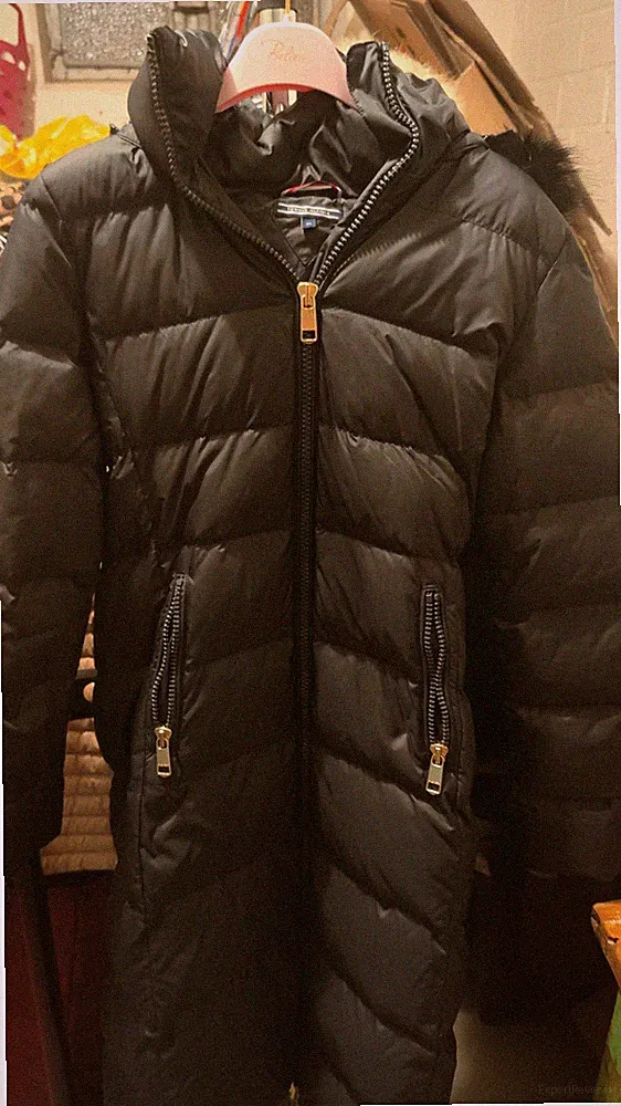 Tommy Hilfiger Jacke Daunenjacke Mantel Daunenmantel Wintermantel Damen Gr. XS