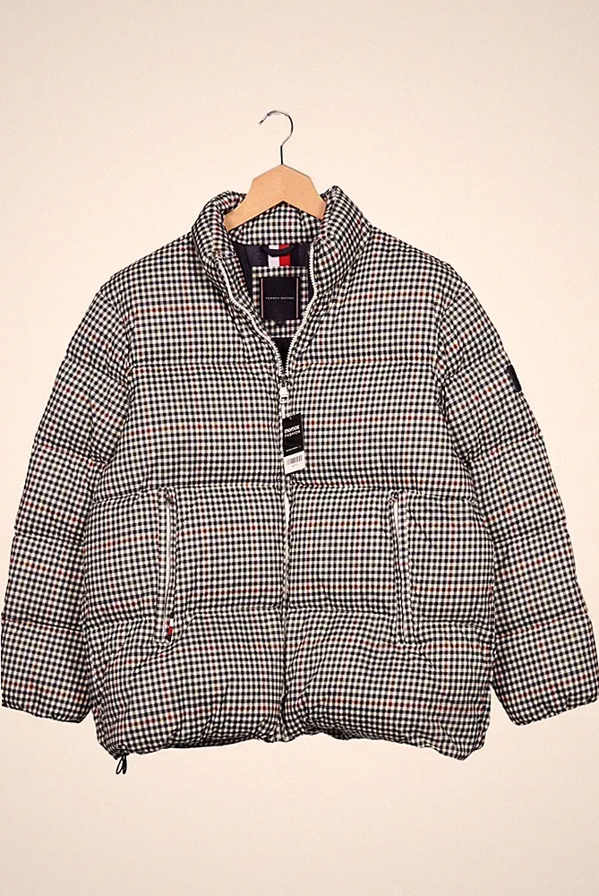 Tommy Hilfiger Jacke Herren Anorak Jacket Kurzmantel Gr. XXL Daunen ... #9rp701x