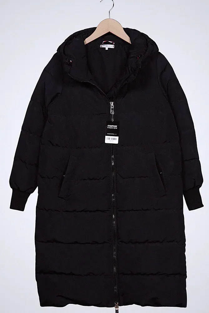 Tommy Hilfiger Mantel Damen Jacke Parka Gr. S Daunen Marineblau #6qni52y