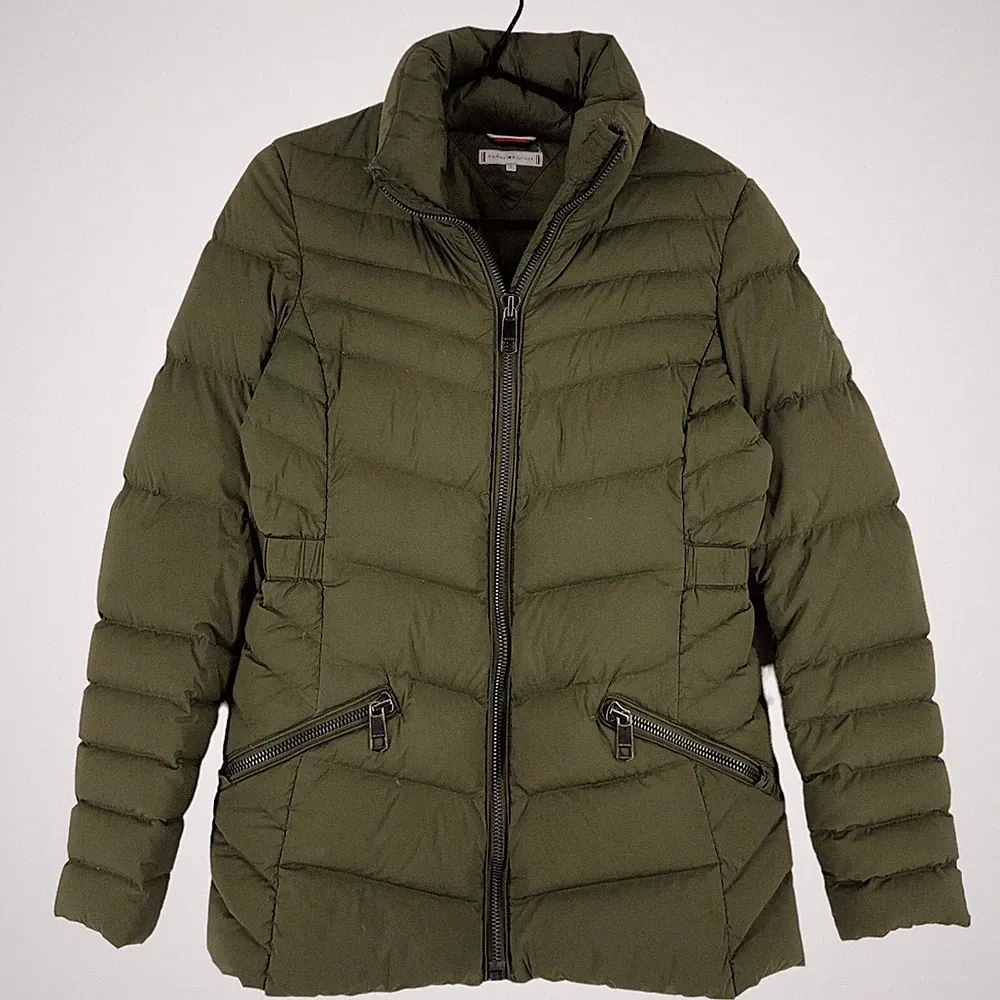 TOMMY HILFIGER Puffer Daunenmantel Jacke Damen Größe S