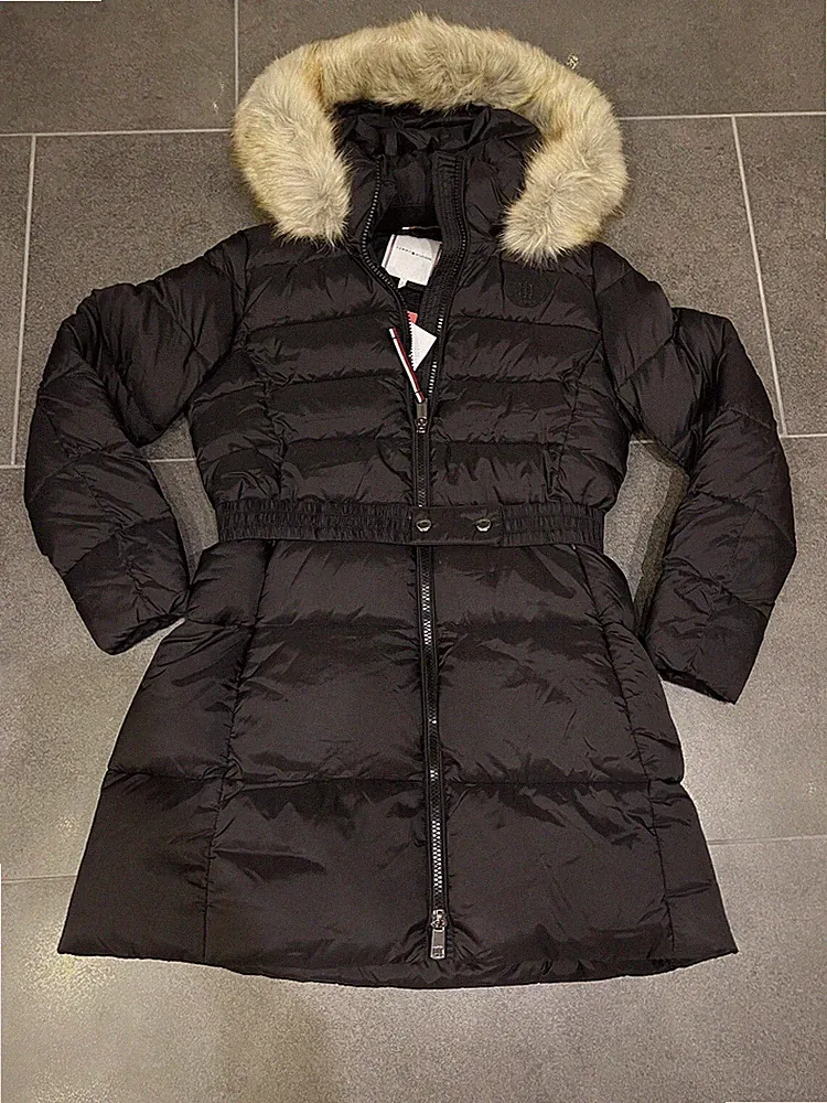 Tommy Hilfiger Sorona Padded Steppmantel Daunenmantel Mantel Winterjacke Neu L