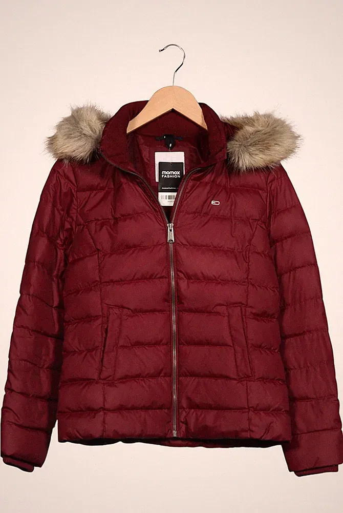 Tommy Jeans Jacke Damen Anorak Jacket Kurzmantel Gr. M Daunen Weiß #88huida