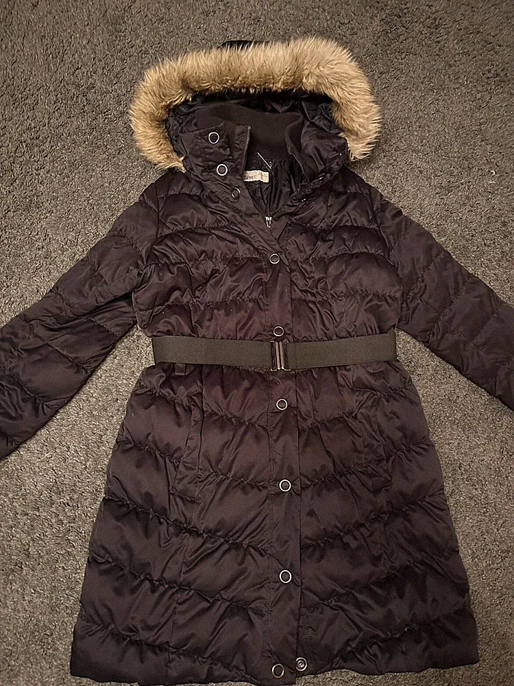 Top Warme Daunen schwarze Damen Jacke -Mantel Esprit Gr. 42 NP 220€