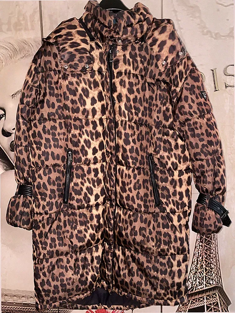 Träumchen Luxus Daunenmantel Leo Wintermantel Guess Los Angeles S M 36 38 40 42