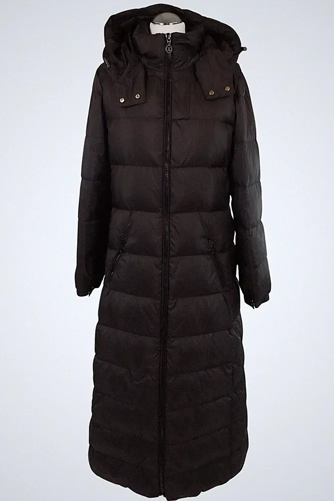 Twinset Milano Damen Jacke Gr. 34 (IT 40) Schwarz Daunenjacke Mantel