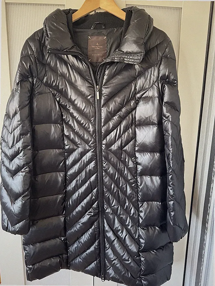 Übergangsjacke mit Daunenanteil