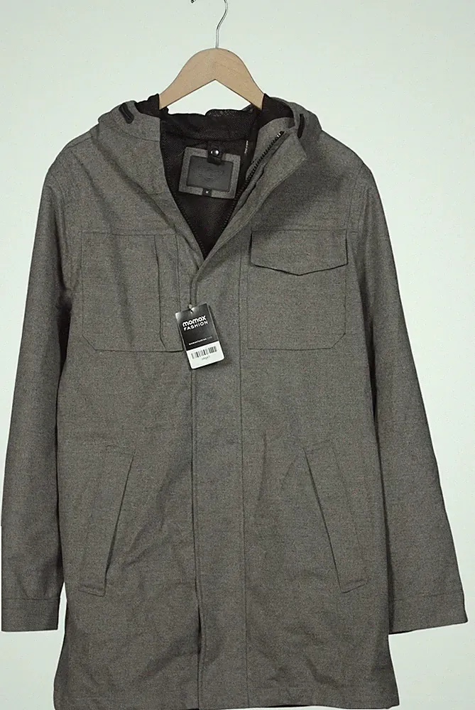 UGG Jacke Herren Anorak Jacket Kurzmantel Gr. M Wolle Daunen Grau #32nb00m