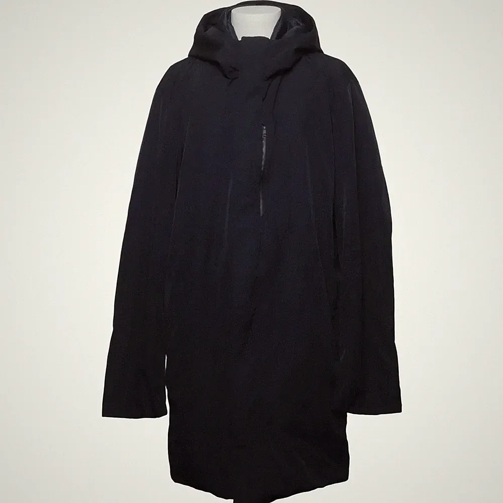 Uniqlo, Daunenmantel, Damen, Größe: L, Grau, Daune/Feder/Polyester/Viskose #iJg