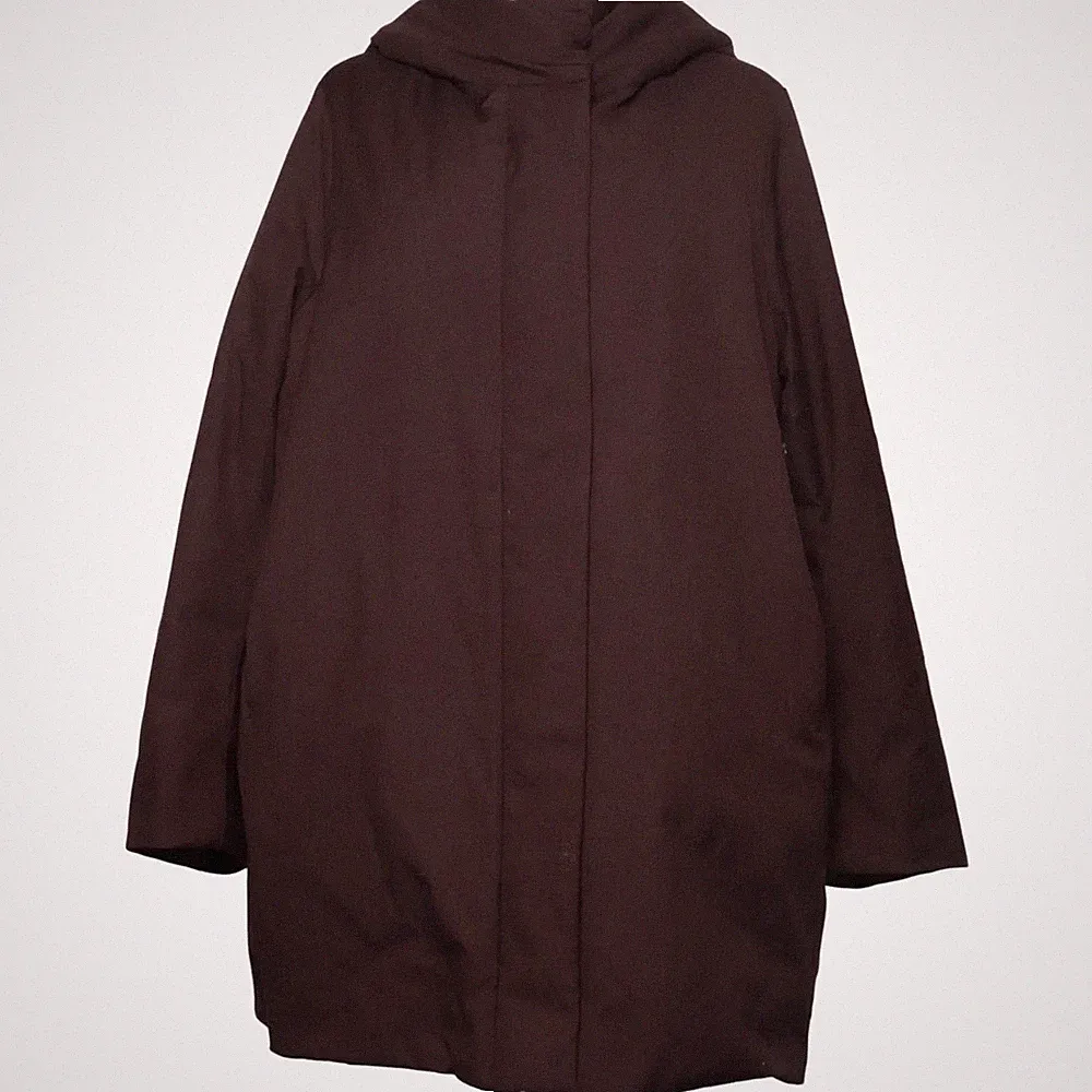 Uniqlo, Daunenmantel, Damen, Größe: M, Braun, Daune/Feder/Polyester/Viskose #uEA