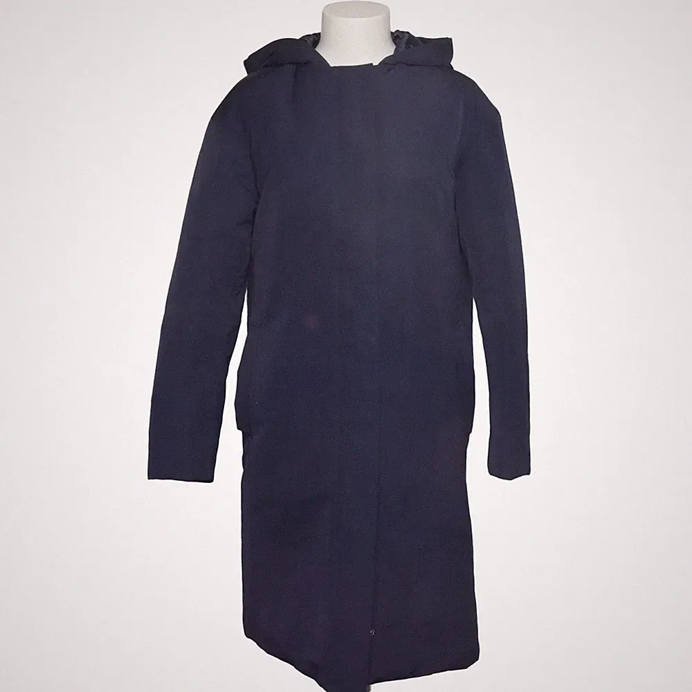 Uniqlo, Daunenmantel, Damen, Größe: S, Blau, Daune/Feder/Polyester/Viskose #qBs