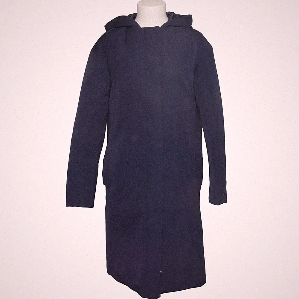 Uniqlo, Daunenmantel, Damen, Größe: S, Blau, Daune/Feder/Polyester/Viskose #qBs