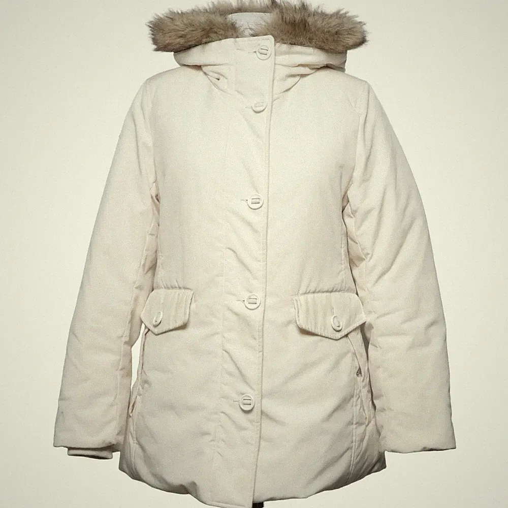 Uniqlo, Daunenmantel, Damen, Größe: XS, Beige #8LM
