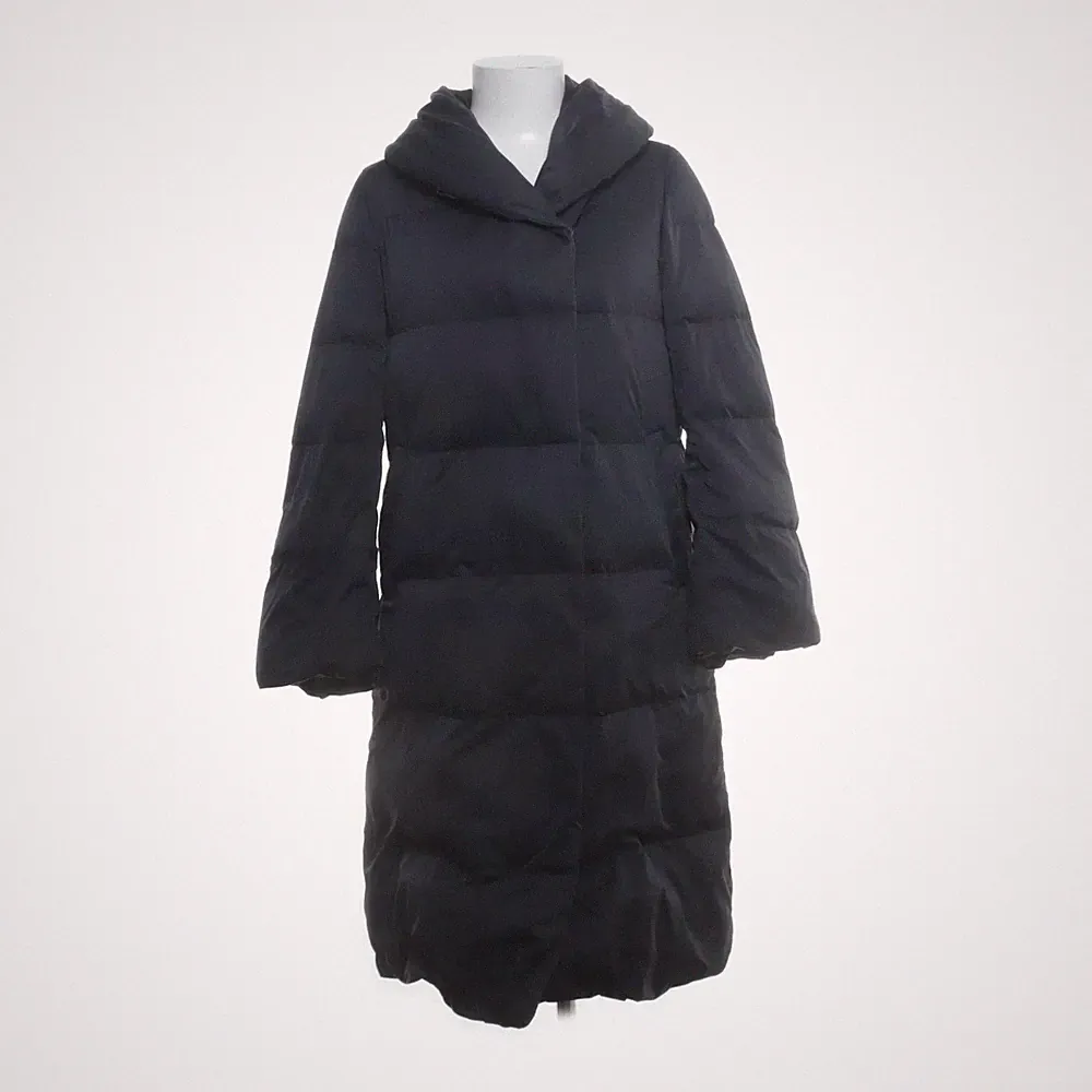 Uniqlo, Daunenmantel, Damen, Größe: XXS, Schwarz, Daune/Feder/Polyester #Fhc