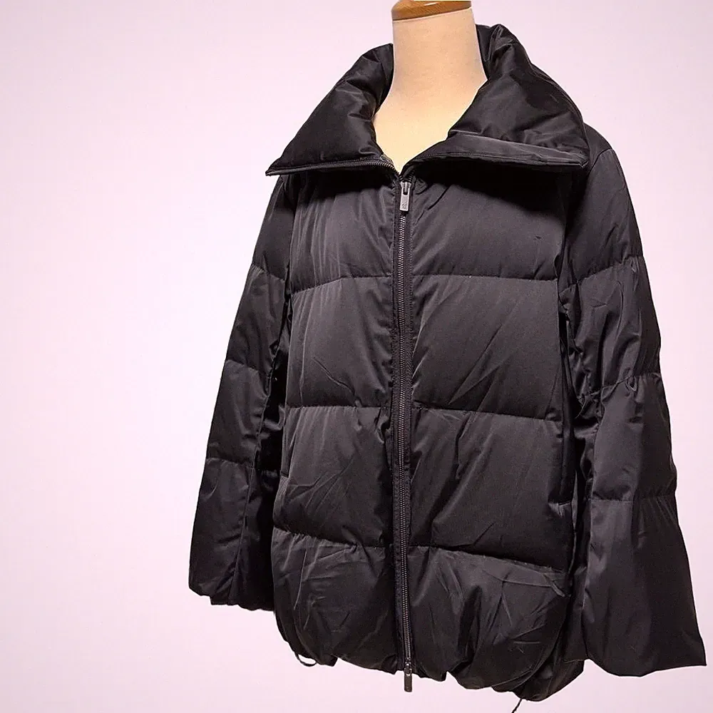UNIQLO+J Sランド Collaboration Daunenjacke Herren Large Schwarz 90% Daunen Neu