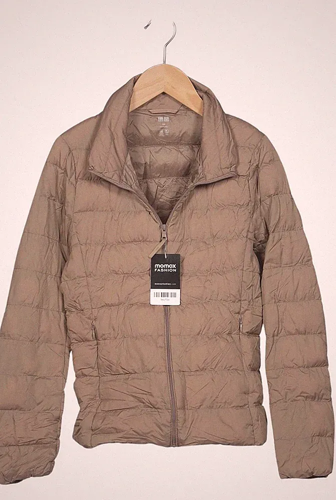 uniqlo Jacke Damen Anorak Jacket Kurzmantel Gr. 2XS Daunen Beige #9eu70si