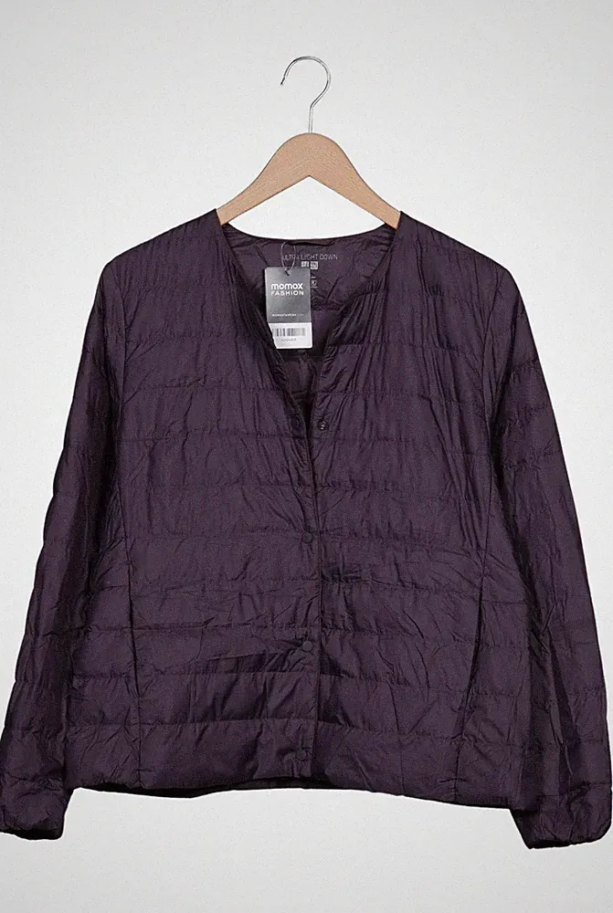 uniqlo Jacke Damen Anorak Jacket Kurzmantel Gr. L Daunen Lila #rcrdmm9