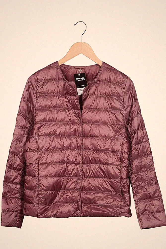 uniqlo Jacke Damen Anorak Jacket Kurzmantel Gr. L Daunen Pink #yuwgfa2